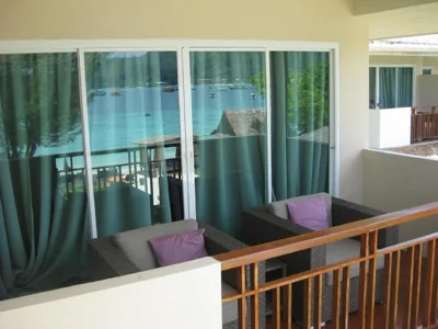 Deluxe Double or Twin Room with Sea View — Mama Beach Residence - Adults Only